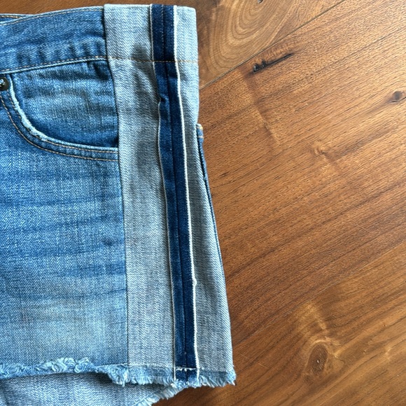 rag & bone Marilyn Denim Shorts Reverse Selvedge 26 - Picture 3 of 5
